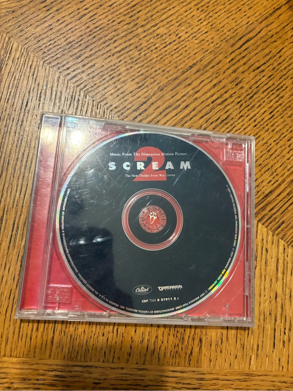 Scream 2 Movie Soundtrack CD 1997 Various Artists